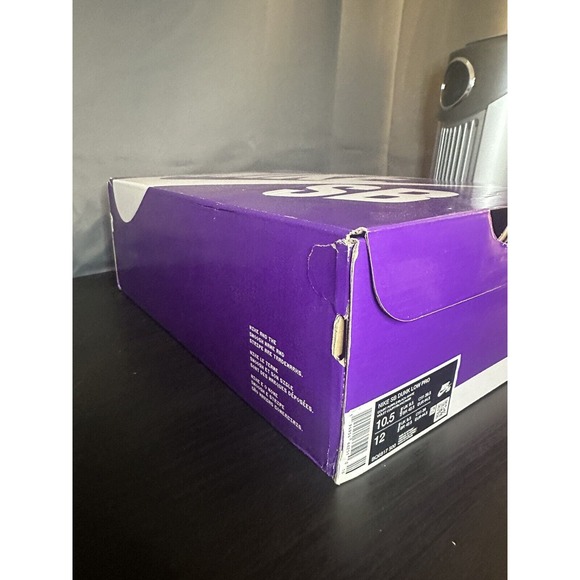Brand New Nike SB Dunk Low Pro Court Purple Size 10.5 Men [BQ6817-500] Ship Fast - Picture 7 of 8